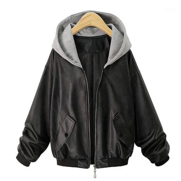 european and american women's spring and autumn artificial leather jacket coat fashion casual jacket locomotive punk wind1, Black
european and american women's spring and autumn artificial leather jacket coat fashion casual jacket locomotive punk wind1, Black