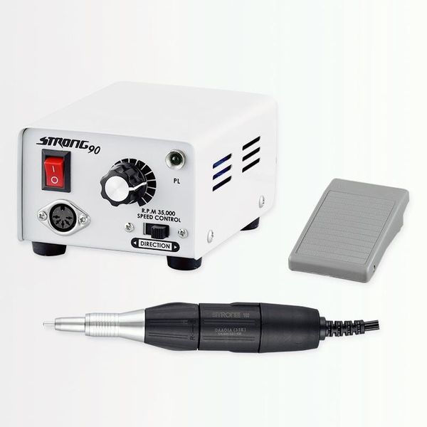 nail art equipment 65w strong 90 control box 35000rpm 210 102 handle electric drill manicure pedicure file bit, Silver
nail art equipment 65w strong 90 control box 35000rpm 210 102 handle electric drill manicure pedicure file bit, Silver