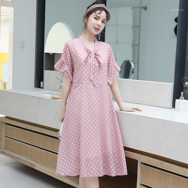 pregnancy dress maternity summer 2020 fashion polka dot chiffon short-sleeved dress korean pregnant clothes1, White
pregnancy dress maternity summer 2020 fashion polka dot chiffon short-sleeved dress korean pregnant clothes1, White