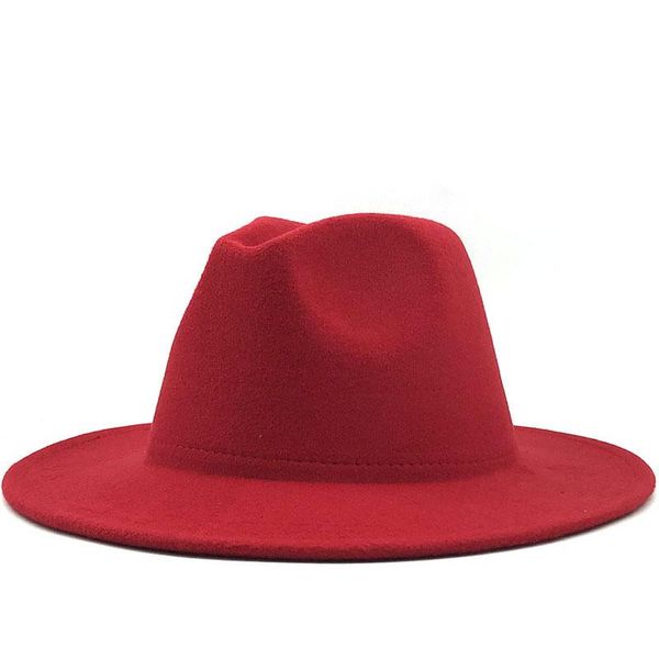 winter outer red inner army green wool felt jazz fedora hats with thin belt buckle men women wide brim panama trilby cap wmtvnm, Black;white
winter outer red inner army green wool felt jazz fedora hats with thin belt buckle men women wide brim panama trilby cap wmtvnm, Black;white
