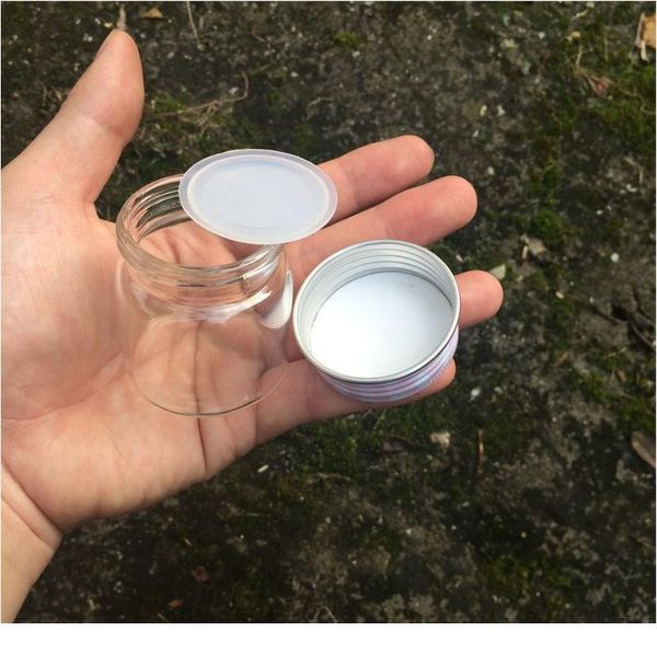 47*50*34mm 50ml glass bottles aluminium screw cap sile ser sealing up empty jars glass bottles containe bbyyja
47*50*34mm 50ml glass bottles aluminium screw cap sile ser sealing up empty jars glass bottles containe bbyyja