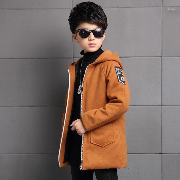 jackets children's wear winter boys woolen jacket big boy windbreaker korean casual thicken wool coat1, Blue;gray
jackets children's wear winter boys woolen jacket big boy windbreaker korean casual thicken wool coat1, Blue;gray