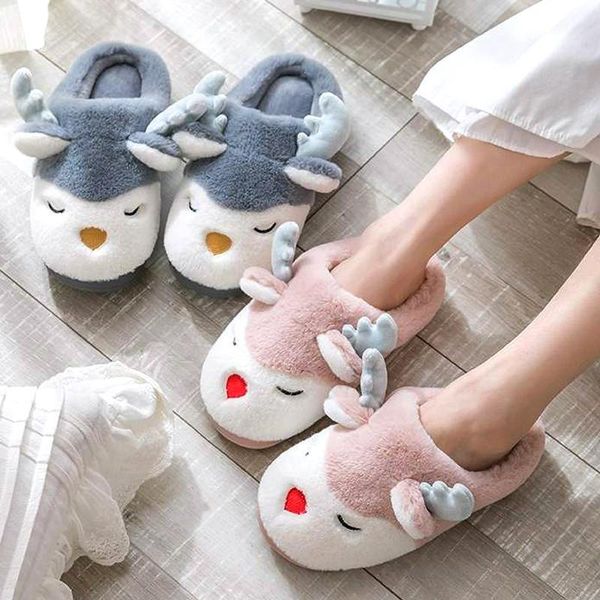 slippers women cartoon animal elk deer soft plush home cotton fur slides winter warm shoes woman men lovers house floor, Black
slippers women cartoon animal elk deer soft plush home cotton fur slides winter warm shoes woman men lovers house floor, Black
