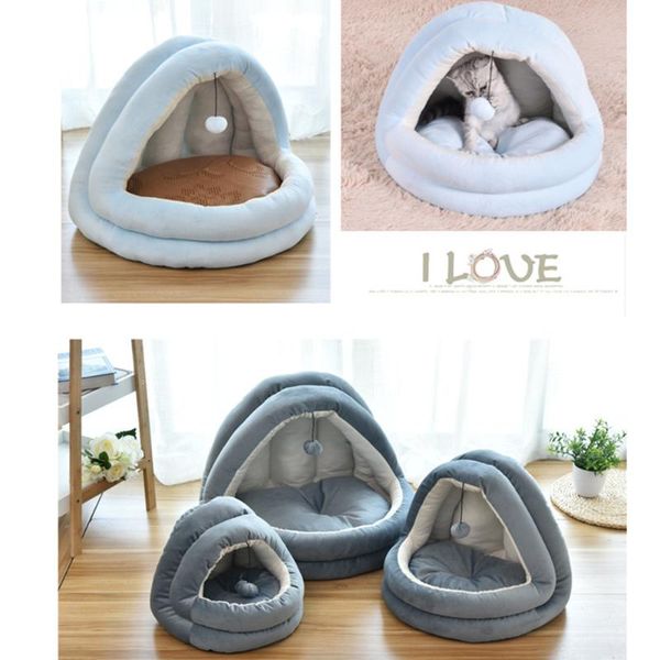 cat beds & furniture solid pet bed for cats dogs cotton soft nest kennel cave house sleeping bag mat pad tent pets winter warm cozy m l xl
cat beds & furniture solid pet bed for cats dogs cotton soft nest kennel cave house sleeping bag mat pad tent pets winter warm cozy m l xl