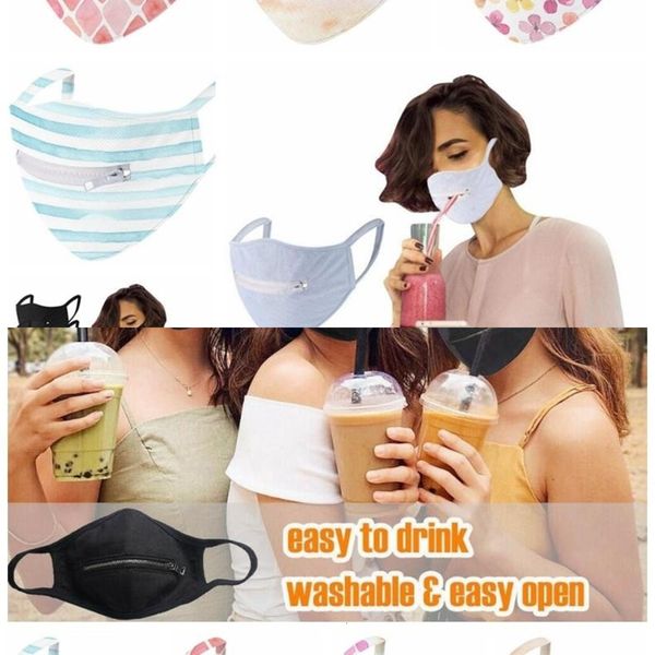ecblfashion mask creative zipper design easy to drink washable reusable cover protective party face masks boom
ecblfashion mask creative zipper design easy to drink washable reusable cover protective party face masks boom