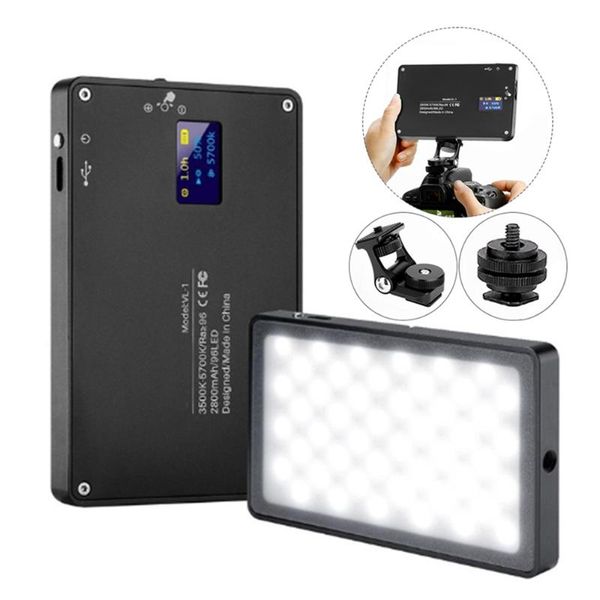 magnetic dimmable led video light 96 cri96 oled display with battery on camera dslr pgraphy lighting fill light
magnetic dimmable led video light 96 cri96 oled display with battery on camera dslr pgraphy lighting fill light