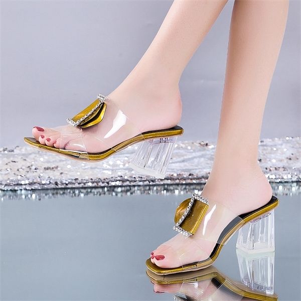crystal clear transparent slippers female shoes high heels comfortable new summer women shoes woman fashion cool mules slides y1120, Black
crystal clear transparent slippers female shoes high heels comfortable new summer women shoes woman fashion cool mules slides y1120, Black