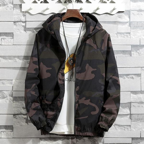men's new jackets spring autumn casual coats hooded jacket camouflage fashion male outwear brand clothing1, Black;brown
men's new jackets spring autumn casual coats hooded jacket camouflage fashion male outwear brand clothing1, Black;brown