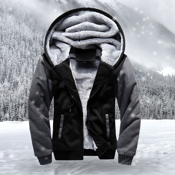 warm men jackets autumn winter casual fleece coats mens bomber jacket hoodies fashion hooded male outwear slim fit 3xl kg-479, Black
warm men jackets autumn winter casual fleece coats mens bomber jacket hoodies fashion hooded male outwear slim fit 3xl kg-479, Black