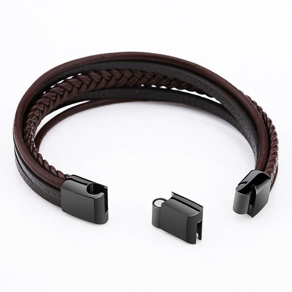 tangyin new fashion multilayer braided leather bracelet men stainless steel magnetic clasp bangles fashion punk male men jewelry sqcxww
tangyin new fashion multilayer braided leather bracelet men stainless steel magnetic clasp bangles fashion punk male men jewelry sqcxww