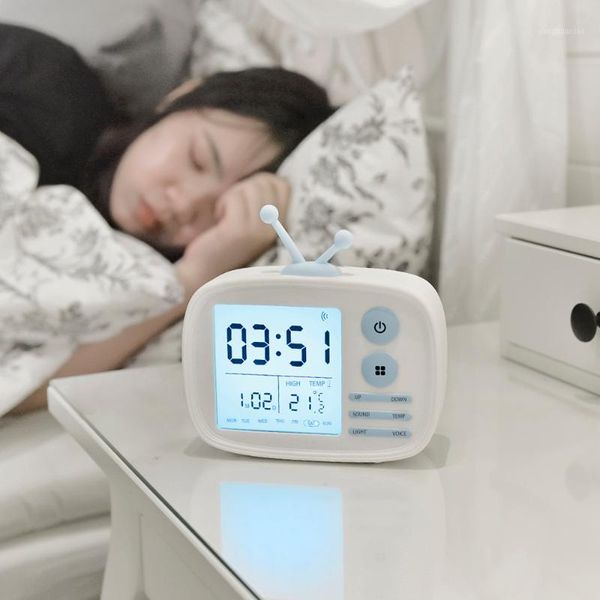 other clocks & accessories tv alarm clock with sound control backlight temperature date week display usb voice broadcast digital for childre
other clocks & accessories tv alarm clock with sound control backlight temperature date week display usb voice broadcast digital for childre