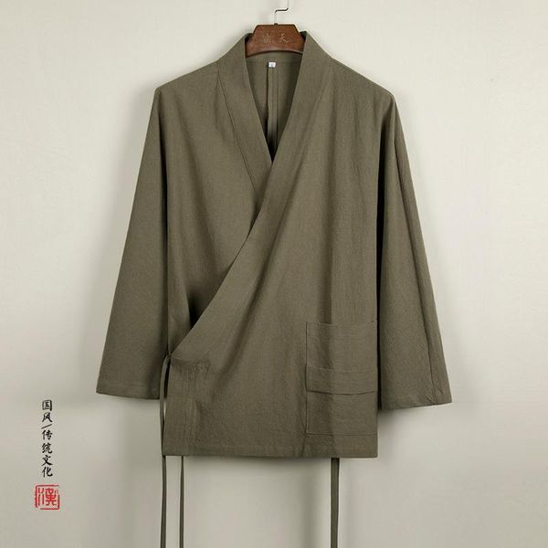 ethnic clothing autumn and winter men's casual chinese style cotton linen tang suit retro jacket, Red
ethnic clothing autumn and winter men's casual chinese style cotton linen tang suit retro jacket, Red