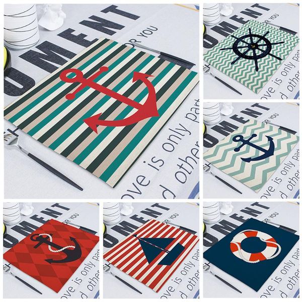table napkin 1pcs nautical navy napkins for plates anchor decor cloth sea ocean boat kitchen mats servilleta de tela
table napkin 1pcs nautical navy napkins for plates anchor decor cloth sea ocean boat kitchen mats servilleta de tela