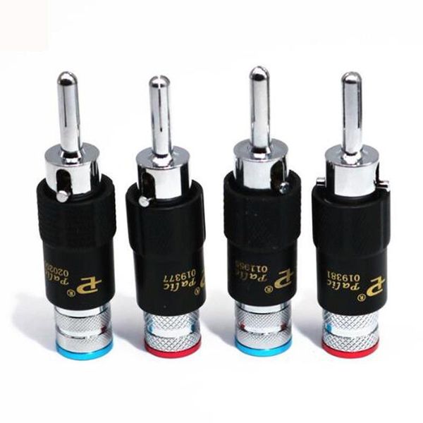 Hi-end Gold Rhodium Plated Audio Video Speaker Jack Copper 8mm Self-locking Male Connecter Banana Plug
Hi-end Gold Rhodium Plated Audio Video Speaker Jack Copper 8mm Self-locking Male Connecter Banana Plug