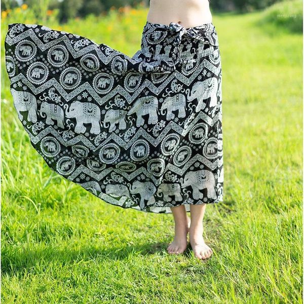 beach ethnic style bow skirt women long hippie bohemian gypsy boho flowers elastic waist floral halter skirt bohemian 1.21, Black
beach ethnic style bow skirt women long hippie bohemian gypsy boho flowers elastic waist floral halter skirt bohemian 1.21, Black
