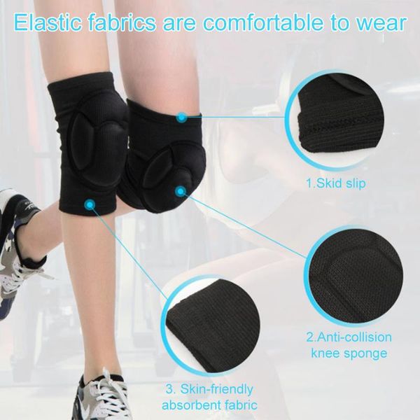 sports knee pads anti-fall and anti-collision thickened foam knee sleeves sturdy durable basketball volleyball safety equipment, Black;gray
sports knee pads anti-fall and anti-collision thickened foam knee sleeves sturdy durable basketball volleyball safety equipment, Black;gray