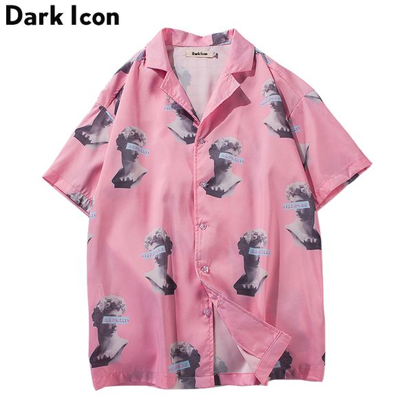 turn-down collar full printed pink shirt men summer hawaii style short sleeve men's shirts c1211, White;black
turn-down collar full printed pink shirt men summer hawaii style short sleeve men's shirts c1211, White;black
