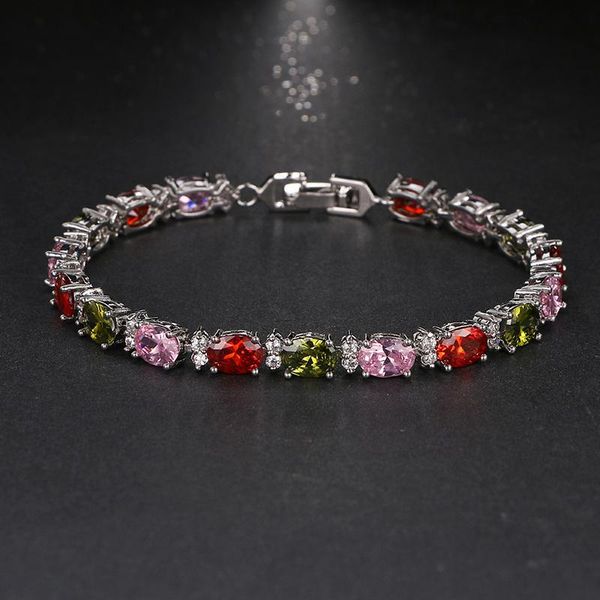 emmaya zircon bracelet unique design trendy white gold color luxury crystal jewelry bracelets for women, Black
emmaya zircon bracelet unique design trendy white gold color luxury crystal jewelry bracelets for women, Black