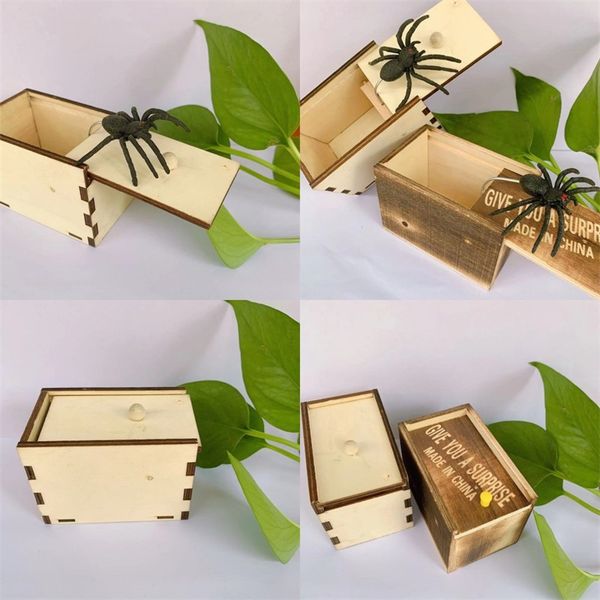 prank hidden small wooden boxes 9.5*6.5*6cm play joke silicone give you a surprise spider box toy gift scarebox 3 5by m2
prank hidden small wooden boxes 9.5*6.5*6cm play joke silicone give you a surprise spider box toy gift scarebox 3 5by m2