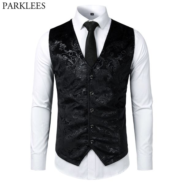steampunk victorian gothic mens cosplay costume vest jacket waistcoat 2019 new breasted v-neck suit vest/tuxedo waistcoat gilet q1216, White;black
steampunk victorian gothic mens cosplay costume vest jacket waistcoat 2019 new breasted v-neck suit vest/tuxedo waistcoat gilet q1216, White;black