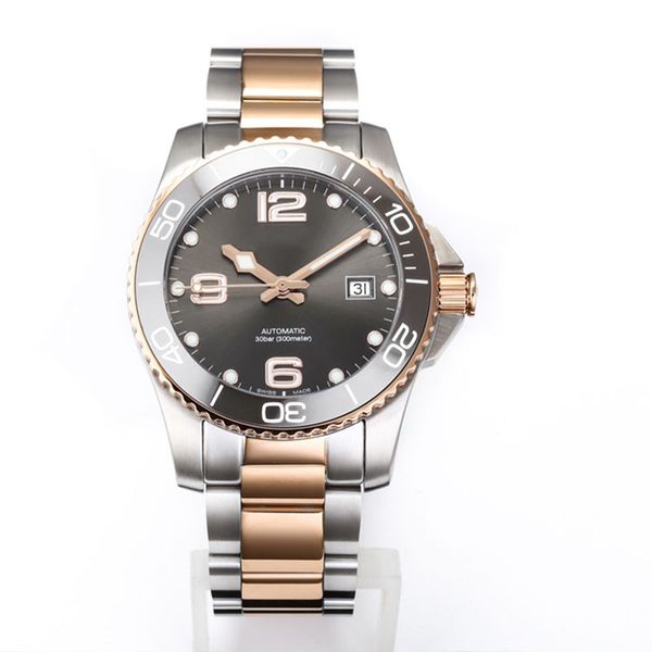 men's luxury mechanical watch 316l fine steel strap 2824 automatic pin movement aaaaa, Slivery;brown
men's luxury mechanical watch 316l fine steel strap 2824 automatic pin movement aaaaa, Slivery;brown