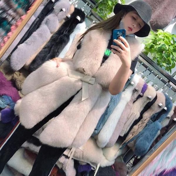 women's fur & faux the high imitation vest mid-length sleeveless jacket water drop vertical strips 2021 autumn and winter pc022, Black
women's fur & faux the high imitation vest mid-length sleeveless jacket water drop vertical strips 2021 autumn and winter pc022, Black