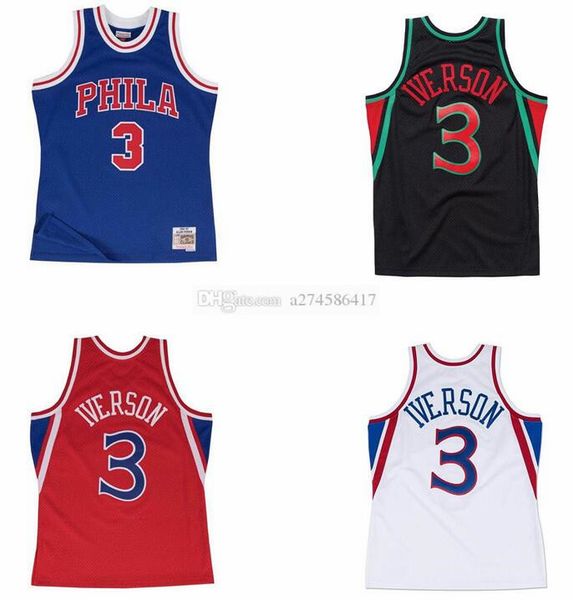 custom men women youth basketball philadelphiacity team 3 allen iverson mitchell & ness 1996-97 hardwoods classic retro jersey s-6xl, Black;red
custom men women youth basketball philadelphiacity team 3 allen iverson mitchell & ness 1996-97 hardwoods classic retro jersey s-6xl, Black;red
