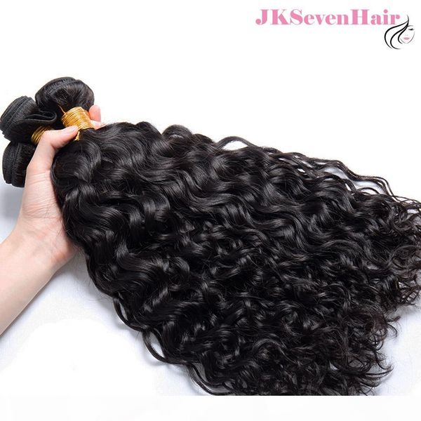 10a grade water wave indian remy hair bundles 3pcs with 4x4inch lace closure brazilian peruvian malaysian human hair wefts with closure, Black
10a grade water wave indian remy hair bundles 3pcs with 4x4inch lace closure brazilian peruvian malaysian human hair wefts with closure, Black