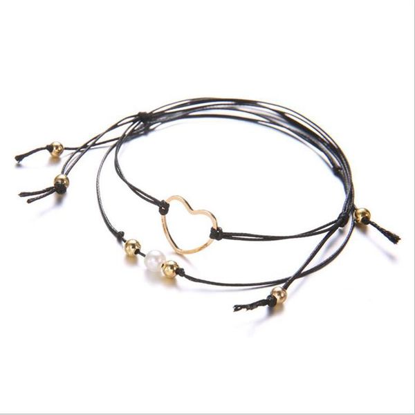 charm bracelets open heart bracelet,gold color pearl rope chain women fashion jewelry l adjustable bracelet g020, Golden;silver
charm bracelets open heart bracelet,gold color pearl rope chain women fashion jewelry l adjustable bracelet g020, Golden;silver