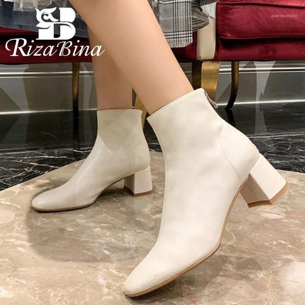 boots rizabina real leather women ankle fashion zipper high heel shoes woman warm short boot office lady footwear size 34-391, Black
boots rizabina real leather women ankle fashion zipper high heel shoes woman warm short boot office lady footwear size 34-391, Black