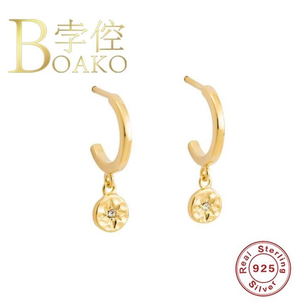 BOAKO Star Round Earrings For Women 925 Silver Earrings 2021 Fashionable Drop Jewelry Zircon Pendientes Brincos Aretes
BOAKO Star Round Earrings For Women 925 Silver Earrings 2021 Fashionable Drop Jewelry Zircon Pendientes Brincos Aretes