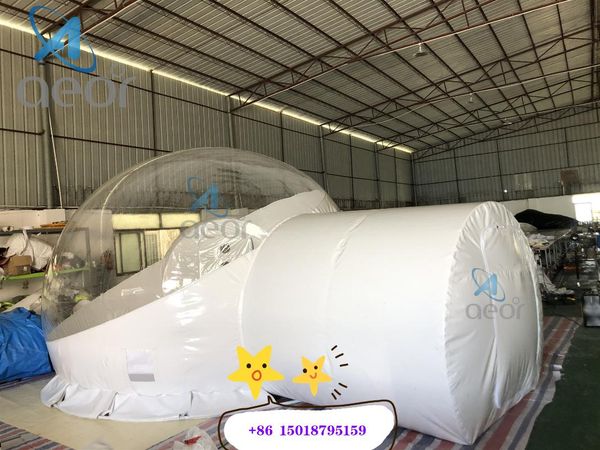 inflatable transparent tent,garden igloo air dome, dual tunnel outdoor luxurious transparent inflatable bubble tent glamping
inflatable transparent tent,garden igloo air dome, dual tunnel outdoor luxurious transparent inflatable bubble tent glamping