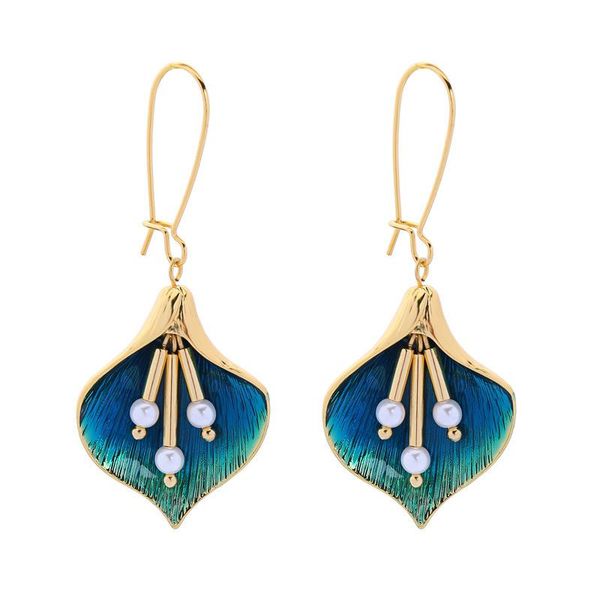 Long Face Thin All-Match Earrings 2021 New Products Elegant Enamel Glazed Pearl Flower Earring Gold-Plated Hypoallergenic, Golden;silver
Long Face Thin All-Match Earrings 2021 New Products Elegant Enamel Glazed Pearl Flower Earring Gold-Plated Hypoallergenic, Golden;silver
