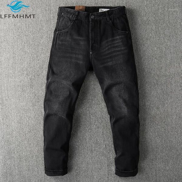 men black denim original jeans winter fall thick amekaji american casual wear vintage straight cowboy trousers male1, Blue
men black denim original jeans winter fall thick amekaji american casual wear vintage straight cowboy trousers male1, Blue