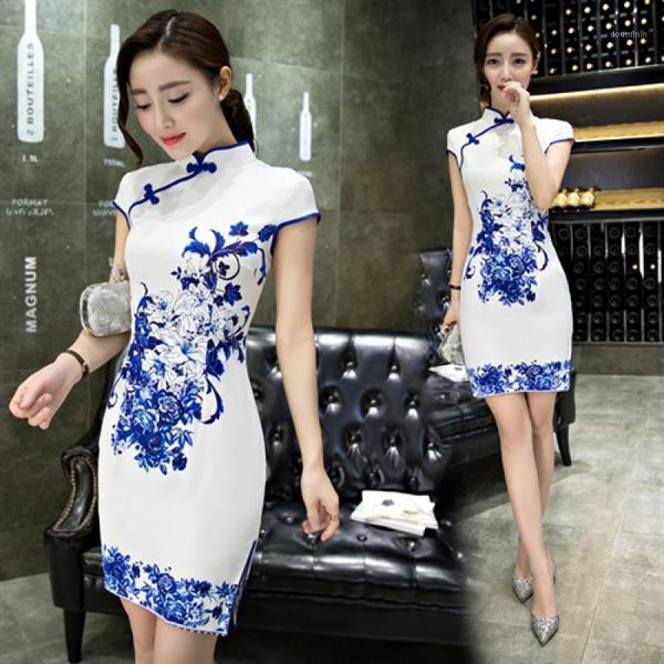 exotic appar cheongsam2020 spring and summer day-to-day improvement girls slim modest atmosphere short cheongsam skirt girl1, Red
exotic appar cheongsam2020 spring and summer day-to-day improvement girls slim modest atmosphere short cheongsam skirt girl1, Red