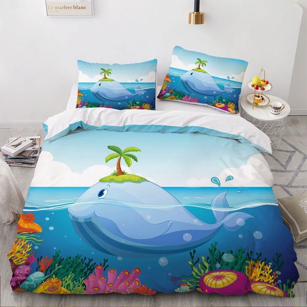 3d luxury bedding set duvet cover set comforter full king queen double single size blue ocean cartoon design custom bedclothes
3d luxury bedding set duvet cover set comforter full king queen double single size blue ocean cartoon design custom bedclothes
