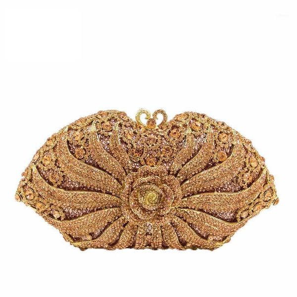 double flower champagne crystal women evening bags formal dinner bridal diamond clutch party purses and handbags1
double flower champagne crystal women evening bags formal dinner bridal diamond clutch party purses and handbags1