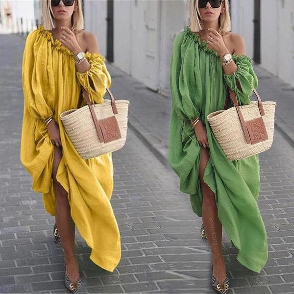 2020 bikini cover-ups fashion long loose summer dress beach kaftan women plus size beachwear swimsuit cover up sarong solid, White;black
2020 bikini cover-ups fashion long loose summer dress beach kaftan women plus size beachwear swimsuit cover up sarong solid, White;black