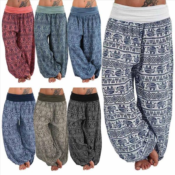 summer plus size s 5xl pants women ladies casual bohemia printed pockets wide leg loose high trousers harem pants 7 colors, Black;white
summer plus size s 5xl pants women ladies casual bohemia printed pockets wide leg loose high trousers harem pants 7 colors, Black;white