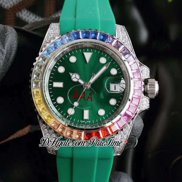 2021 rainbow diamond bezel green dial automatic mens watch green rubber strap hip hop bling jewelry watches ptrx new puretime e393b2, Slivery;brown
2021 rainbow diamond bezel green dial automatic mens watch green rubber strap hip hop bling jewelry watches ptrx new puretime e393b2, Slivery;brown