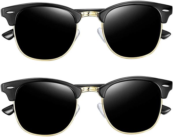 joopin semi rimless for men and women, horn edge half frame sunglasses polarizing
joopin semi rimless for men and women, horn edge half frame sunglasses polarizing