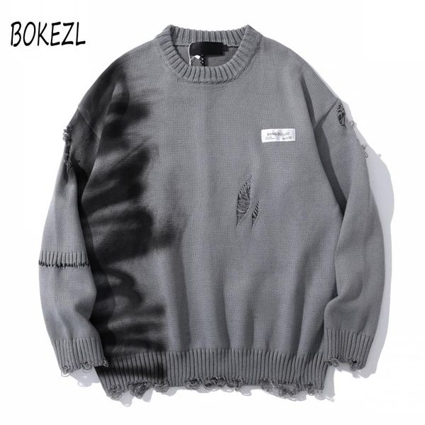 mens hip hop destroy ripped holes streetwear graffiti harajuku sweater vintage retro knitted sweater new casual cotton pullover, White;black
mens hip hop destroy ripped holes streetwear graffiti harajuku sweater vintage retro knitted sweater new casual cotton pullover, White;black