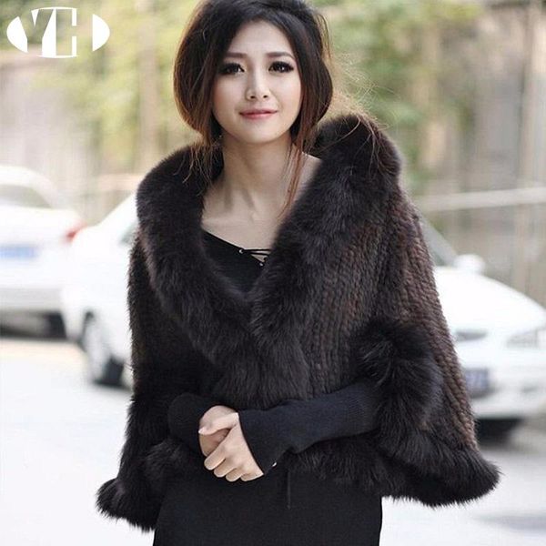 2020 new arrive autumn winter ladies' genuine knitted shawls fur collar women fur wraps bridal cape, Blue;gray
2020 new arrive autumn winter ladies' genuine knitted shawls fur collar women fur wraps bridal cape, Blue;gray