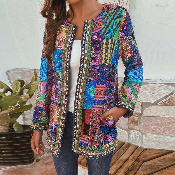 fashion women jackets autumn coat vintage ethnic style floral print long sleeve plus size cotton bohe female jacket coat #t2g, Black;brown
fashion women jackets autumn coat vintage ethnic style floral print long sleeve plus size cotton bohe female jacket coat #t2g, Black;brown