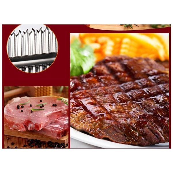new 48 blades needle meat tenderizer stainless steel knife meat beaf steak mallet meat tenderizer hammer pou jllpjb lucky2005
new 48 blades needle meat tenderizer stainless steel knife meat beaf steak mallet meat tenderizer hammer pou jllpjb lucky2005