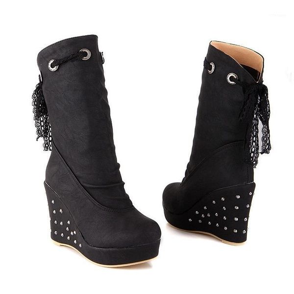 boots 2021 winter women shoes warm comfortable casual snow round toe female plush mid heel ladies mid-calf1, Black
boots 2021 winter women shoes warm comfortable casual snow round toe female plush mid heel ladies mid-calf1, Black