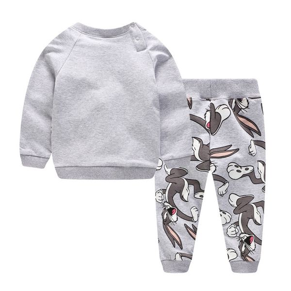 children winter cartoon clothing sets cute rabbit printed warm sweatsets for baby boys girls kids clothes y200325, White
children winter cartoon clothing sets cute rabbit printed warm sweatsets for baby boys girls kids clothes y200325, White