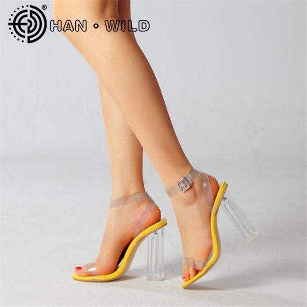 new summer pointed toe ankle strap female high heel pumps yellow fashion luxury women sandals female transparent heel shoes, Black
new summer pointed toe ankle strap female high heel pumps yellow fashion luxury women sandals female transparent heel shoes, Black