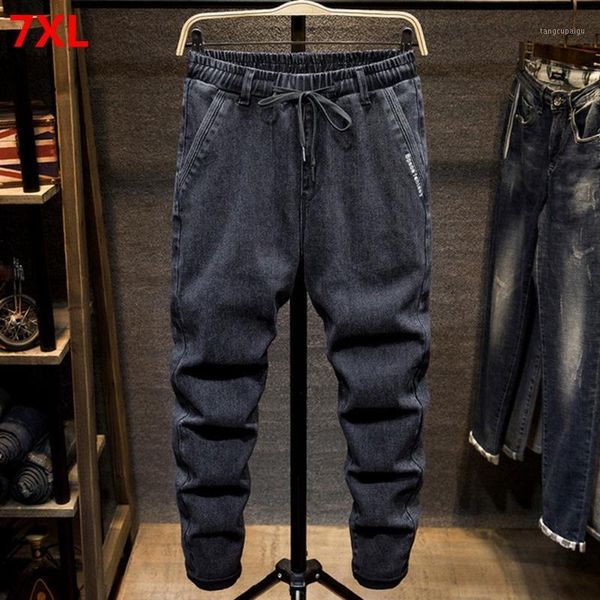 black large size jeans men's plus size college harem pants autumn elastic stretch feet trousers 7xl 6xl 5xl1, Blue
black large size jeans men's plus size college harem pants autumn elastic stretch feet trousers 7xl 6xl 5xl1, Blue