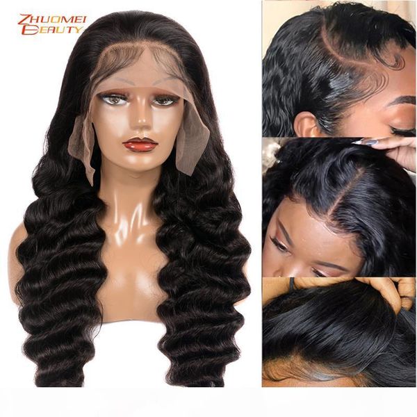 180 density loose deep wave lace front human hair wigs for black women 13x6 lace front wig pre plucke remy peruvian natural wig, Black;brown
180 density loose deep wave lace front human hair wigs for black women 13x6 lace front wig pre plucke remy peruvian natural wig, Black;brown
